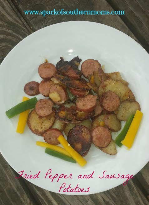 Fried Pepper and Sausage Potatoes