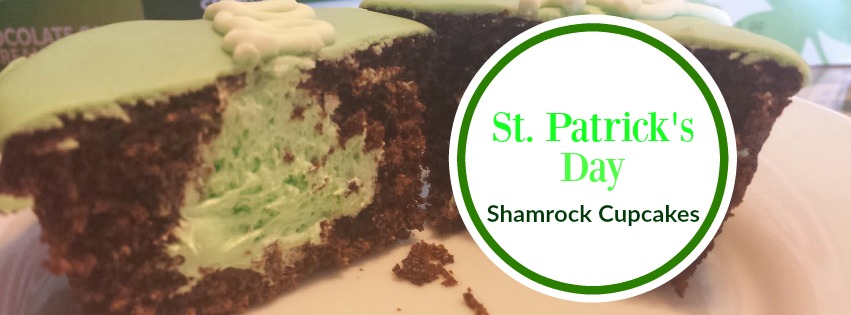 St. Patrick’s Day Shamrock Cupcakes