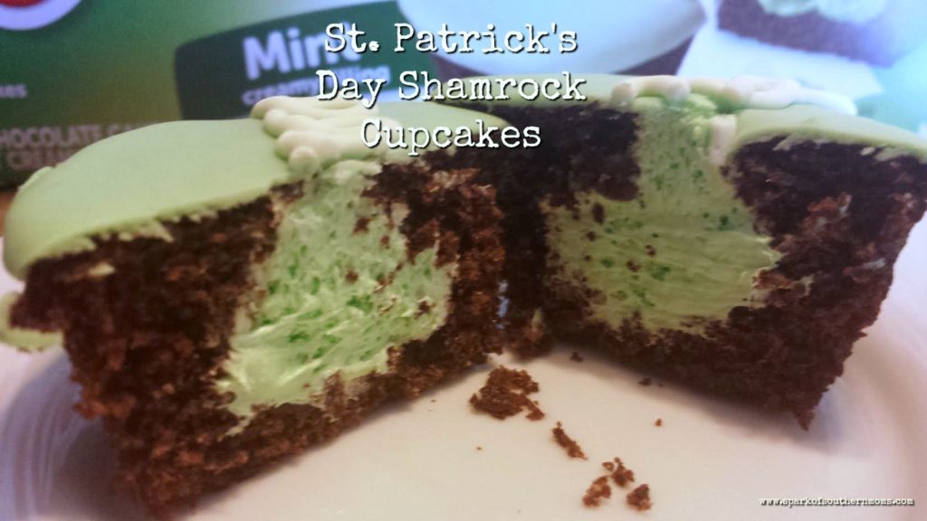 St. Patrick's Day Shamrock Cupcakes