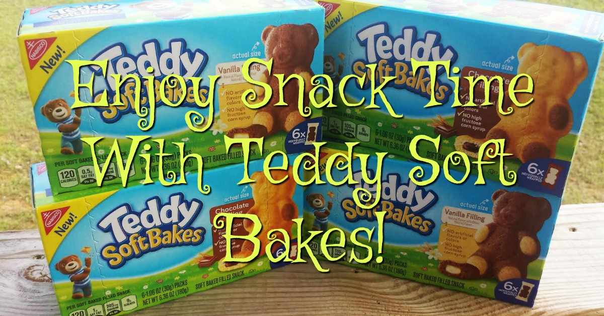 Enjoy Snack Time With Teddy Soft Bakes!